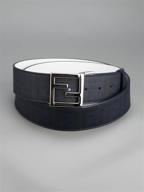 fendi blue belt|fendi embossed leather belt.